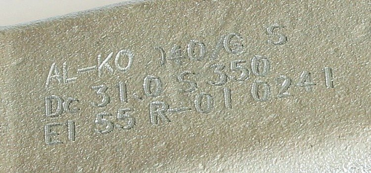 Amortisseur De Traction AL-KO 372854 Pour Remorque/caravane - Capacité 3500kg, Modèle 351VB/2,8VB, Neuf