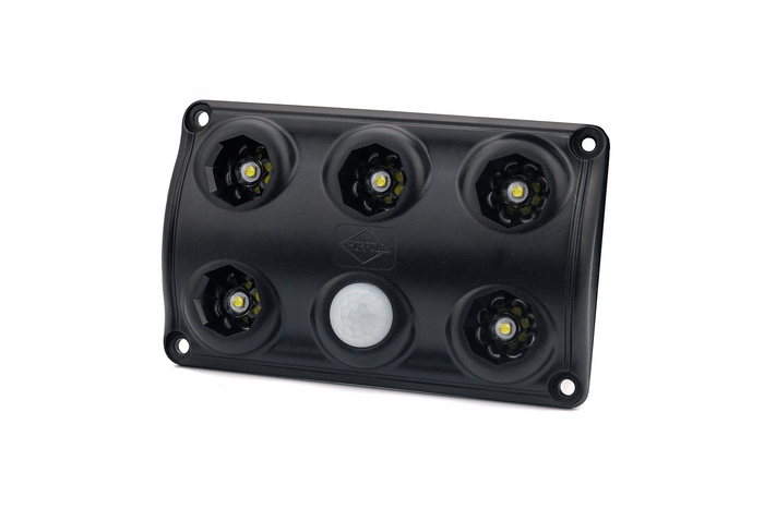 Lampe intérieure de voiture LED HORPOL LWD2156/CZ 900 lm noire avec détecteur de mouvement