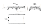 Remorque à un essieu sur ressorts 264x150 UNITRAILER GARDEN 265/R KIPP avec châssis H-0 et bâche bleue
