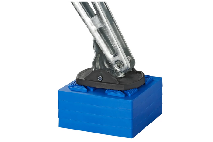 Ensemble de quatre patins de stabilisation d'angle pour remorque ProPlus 361538