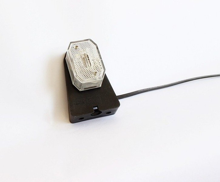 Set van twee ASPÖCK FLEXIPOINT I universele markeringslampen met beugel