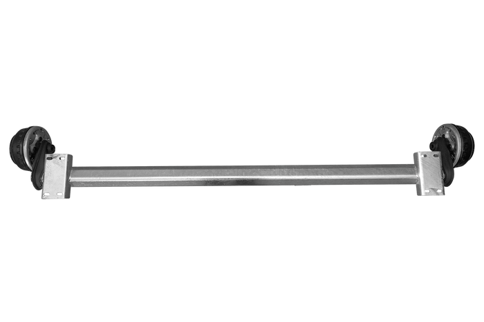 Essieu freiné AL-KO COMPACT pour remorque bateau 1350kg 1645/1755mm 2200mm 5x112