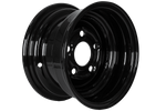 Stalen velg voor aanhanger UNITRAILER zwart 6Jx10"H2 5x112 ET:-4
