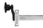 Essieu non freiné KNOTT VG7-L pour remorque 750kg 1070mm 1370mm 4x100
