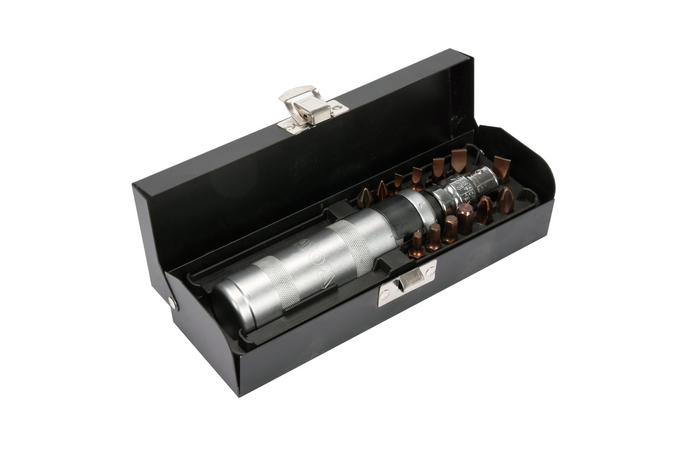 Jeu de tournevis à percussion avec embouts magnétiques YATO YT-28015 15 pièces.