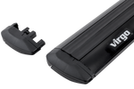 Inter Pack Virgo IR 120 (G2) dakdrager voor geïntegreerde dakrails (zwart)