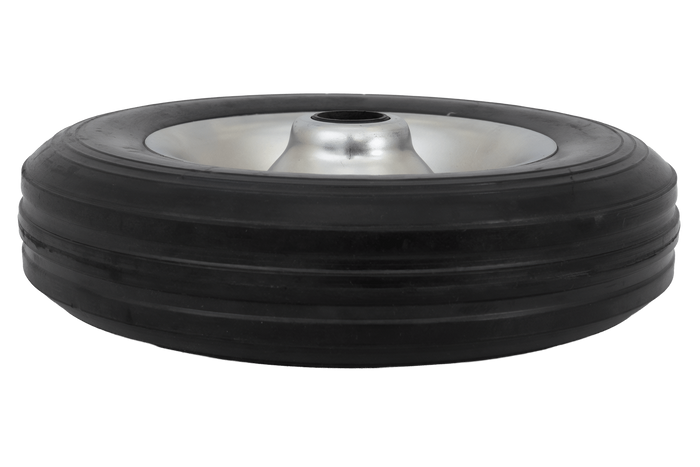 Reservewiel voor het KNOTT 4802799X neuswiel, gemaakt van massief rubber, 200x50 mm.