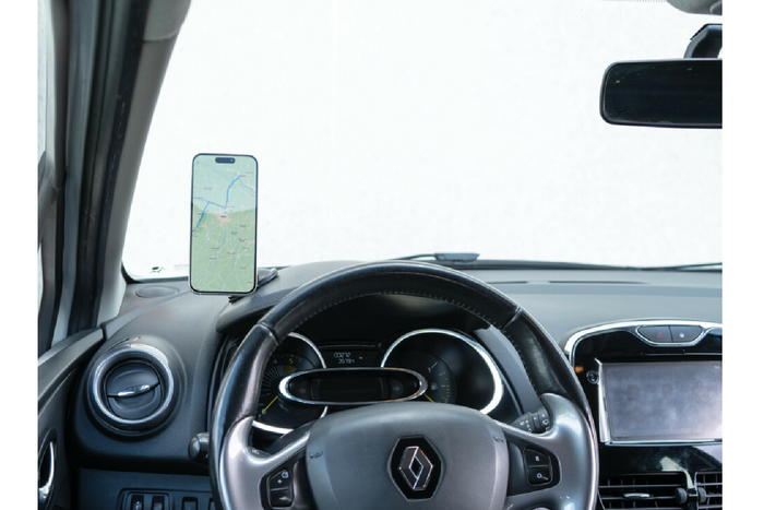 Magneto Fin magnetische telefoonhouder met zuignap