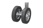 Roue jockey ProPlus 341508V02, 150 kg, 48 mm, 550-770 mm