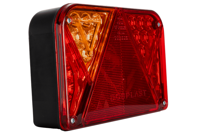 Feu arrière LED DOBPLAST DPT35, 6 fonctions, gauche