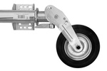WINTERHOFF VK60-KH-200VBB automatische steunwiel met handgreep 250 kg 60 mm 560-1030 mm