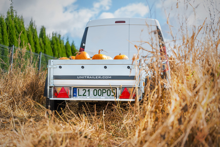 Remorque voiture 150x106 UNITRAILER GARDEN 150 KIPP