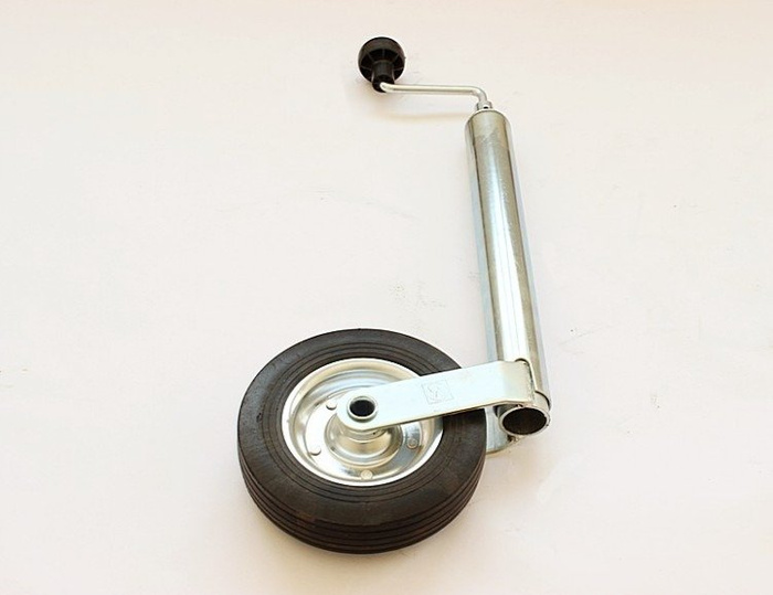 Steunwiel met gietijzeren klem WINTERHOFF ST48-200VB+KLE48-G 150kg 48mm 505-725mm