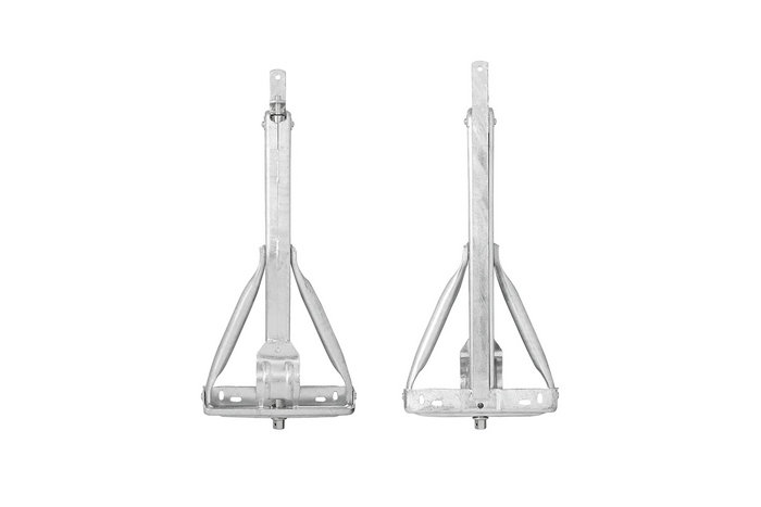 ProPlus 361506 uitschuifbare hoeksteunstabilisator voor aanhangers van 1100 kg (495 mm)