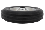 Reservewiel voor het KNOTT 4802799X neuswiel, gemaakt van massief rubber, 200x50 mm.