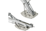 Ensemble de quatre supports pour stabilisateurs de remorque ProPlus 361519 avec ressort 20,5 x 27,5 cm