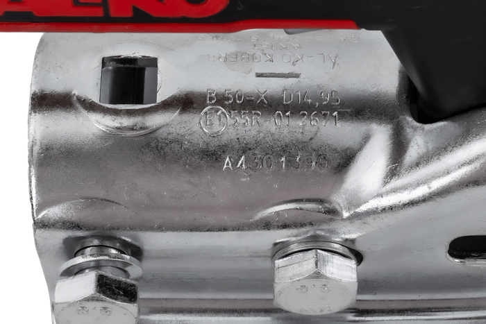 AL-KO AK161 kogelkoppeling 1600 kg voor aanhanger van met 50 mm buisdissel