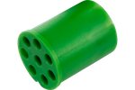 Connecteur baïonnette en 8 broches vert ASPÖCK pour feux arrières