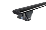 Barres de toit et pieds CRUZ Airo FIX Dark 118 - (2x) 925-713