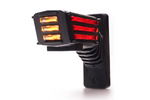 Feu de gabarit, position, gauche à LED WAŚ 2550L W297.3.1 SPOT sur bras court