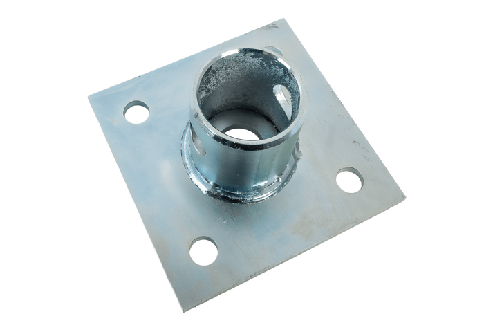 Support extensible avec adaptateur UNITRAILER TJ5001+TJ5002A pour remorque plateau 1300 kg, 364-614 mm