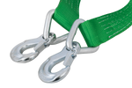 Corde; sangle de remorquage avec crochets Sangle de remorquage HILLS 5 m/60 mm/6 t verte