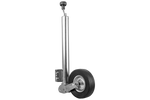 Roue de support, jockey automatique WINTERHOFF VK 60-BLH-255 SB avec poignée, 500 kg, 60 mm, 670-905 mm