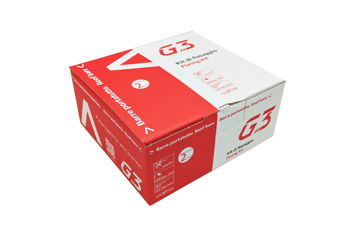 Kit de montage 68.112 pour galerie de toit G3 Pacific