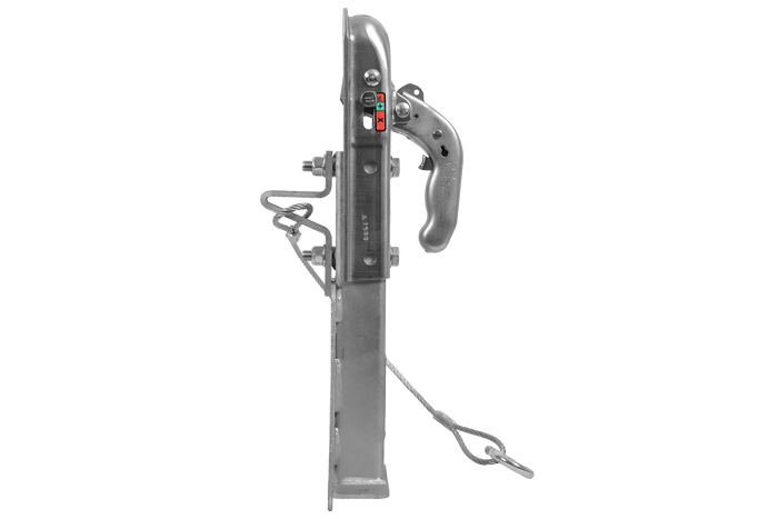 Attelage à boule KNOTT KQ14-A+KZE7.5 pour remorque de 750 kg avec timon en V