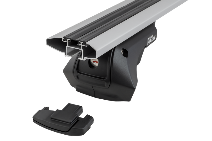 Barres de toit Inter Pack Virgo RR 135 (G2) pour rails ouverts