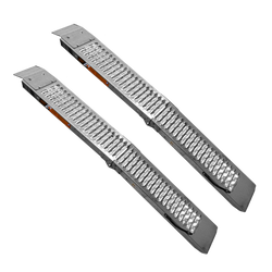 UNITRAILER ALR004 opklapbare stalen oprijplaten voor trailers, 170 cm, 454 kg, set van 2