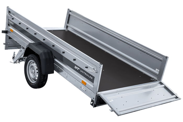 Remorque 264x125 UNITRAILER FORCE 264 KIPP