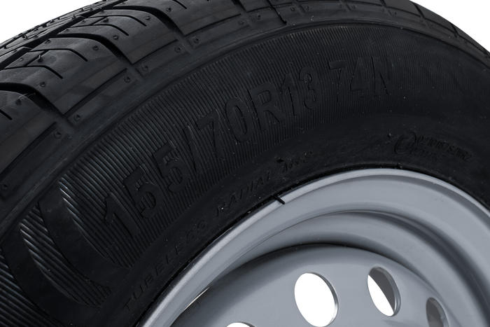 Aanhangerwiel KENDA BAND 155/70 R13 74N KENDA VELG 4Jx13"H2 4x130 ET 20