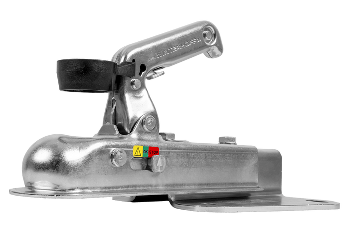 Attelage à boule WINTERHOFF WW 8-G+V - adaptateur pour remorque de 800 kg avec timon en V